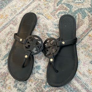 Tory Burch Miller Sandals Black